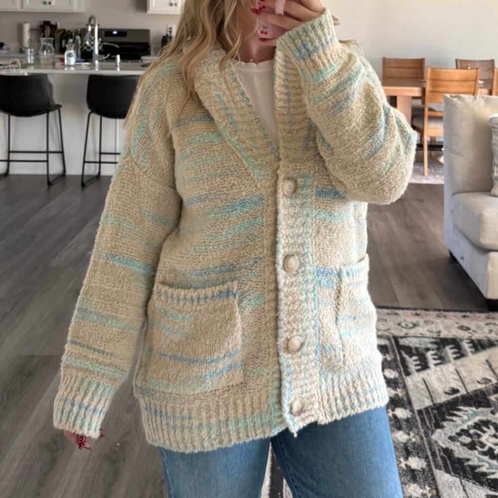 Anthropologie Pilcro Oversized Cardigan Sweater - Picture 2 of 5